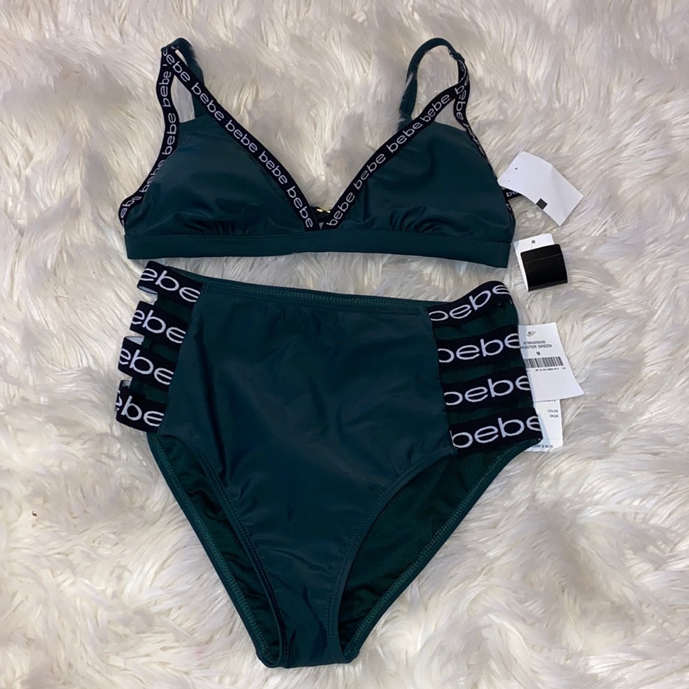green bikini